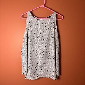 Zac & Rachel Black and White Patterned Blouse